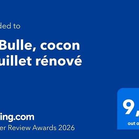 アパート La Bulle, Cocon Douillet Renove マントン
